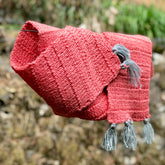 Hand Knitted Muffler (P/G)